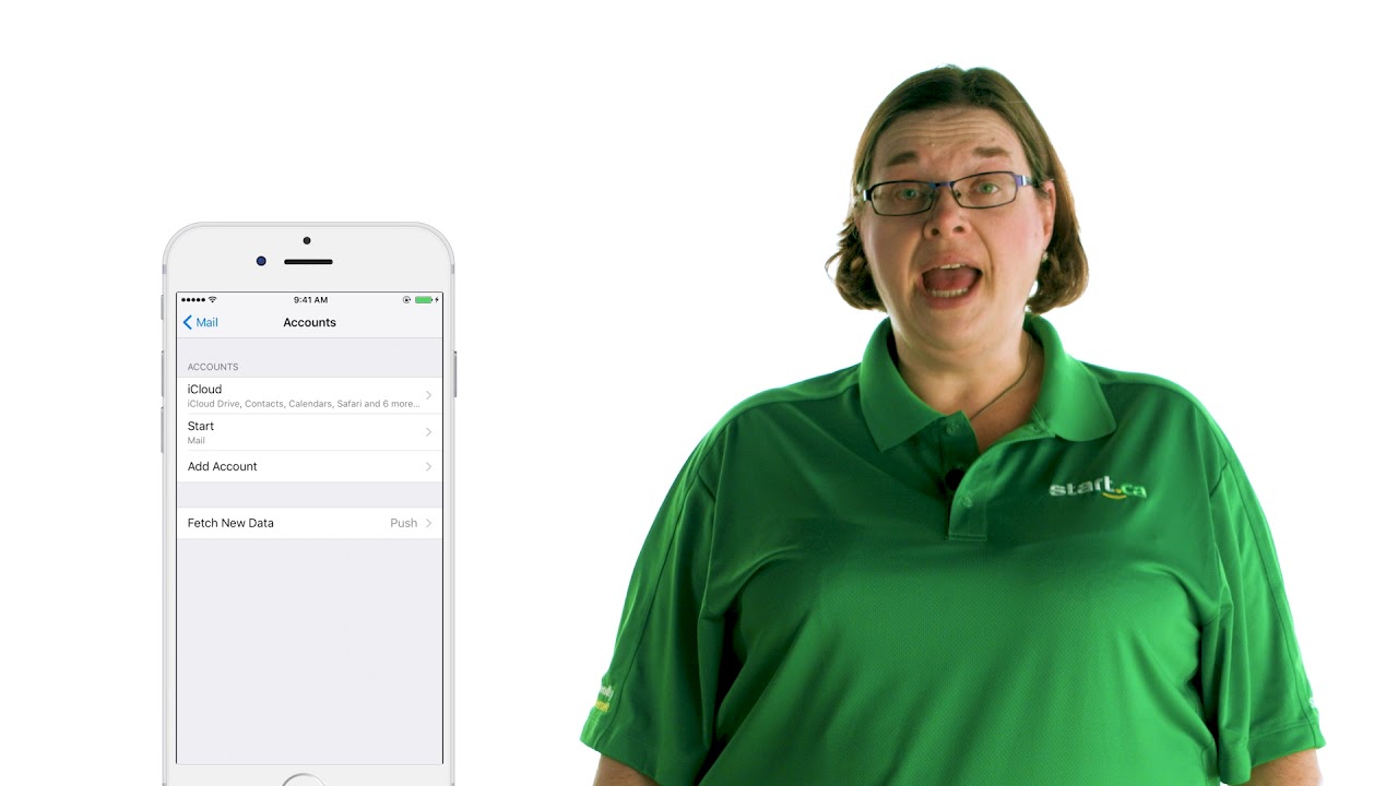 How to Set Up your Start.ca Email Address on your Phone